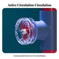 Water Circulator Rotating Outlet Easy Installation Improves Tank Oxygenation