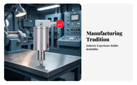 Red Knob Cylindrical Quick-Closing Actuator Assembly Head Marine Pneumatic Actuator Assembly Head