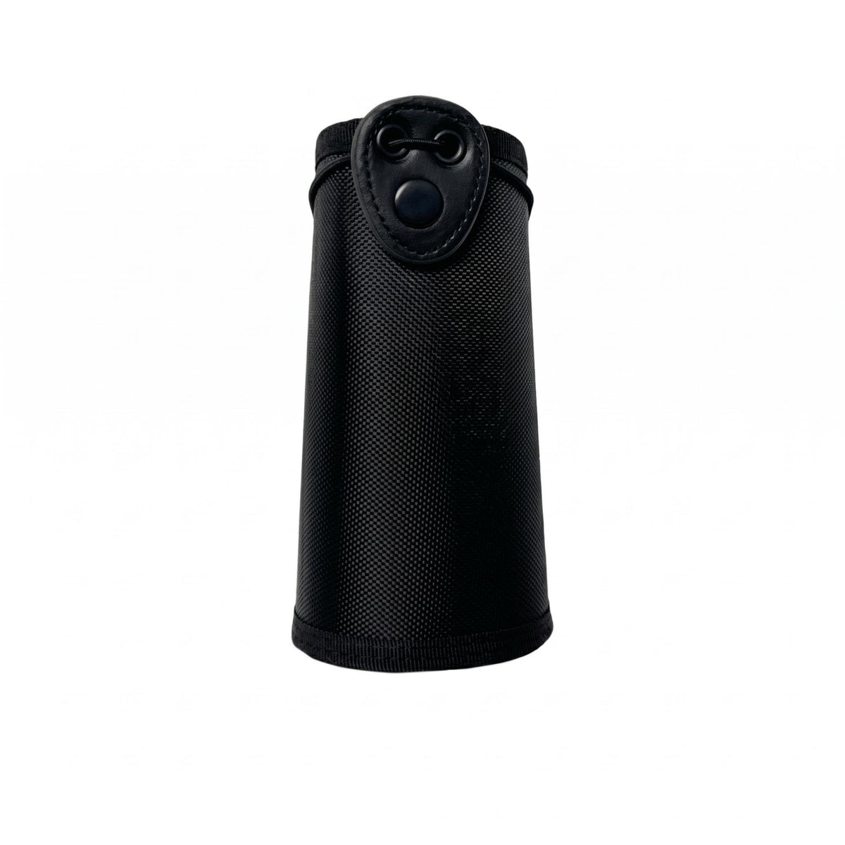 Textured Material Motorcycle Bottle Holder Bag Cylindrical Motorcycle Water Bottle Pouch Flap Closure Water Pouch Button Feature