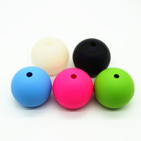 Spherical Whiskey Ice Ball Maker Mold with Funnel, Silicone Round Ice Cube Tray for Cocktails and Drinks