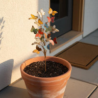 Butterfly Garden Stake Colorful Butterfly-Shaped Stake Yard Art Ornament Rust-Resistant for Flower Pot