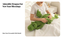 Long Mythical Creature Support Pillow Soft and Soft Long Mythical Creature Soft Pillow Dinosaur Soft Ie Cute Design PP Cotton