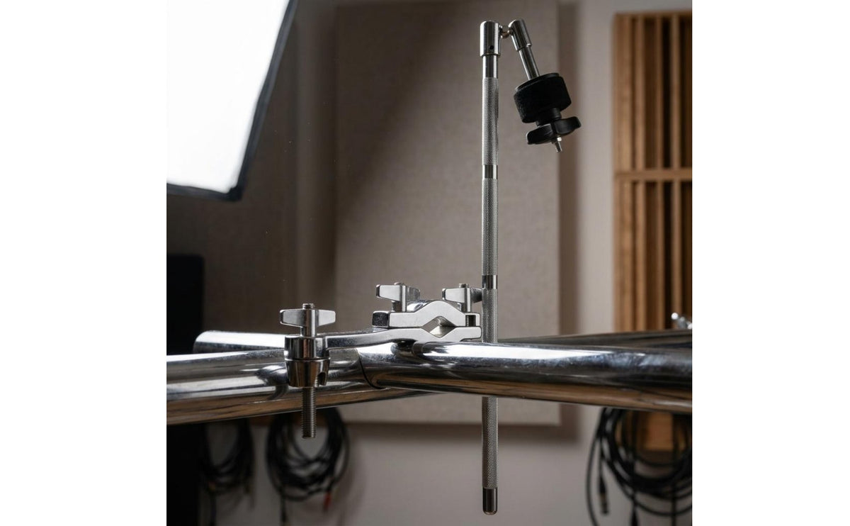 Cymbal Arm with Clamp Adjustable Angle Extension Cymbal Simple Installation to Install Drum Set Extension Mount for Stage, Studio