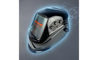 Automatic Welding Helmet Large Viewing Window Automatic Darkening Welding Helmet Black