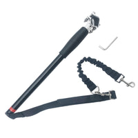 Hands Cycle and Dog Leash Shock-Absorbing Bike Leash with Spring Absorber for Bicycling
