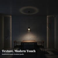 Rattan Pendant Light Tranquil Design Woven Pendant Lampshade Japanese Design Rattan Hanging Lamp for Teahouse, Restaurant, Dining Room