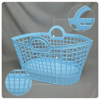 Foldable Collapsible Laundry Basket Ventilated Collapsible Clothes Hamper Lightweight Laundry Basket with Handles Portable for Bathroom