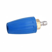 Heavy Duty 360 Degree Rotary Nozzle Rotating Turbo Nozzle Long-Lasting Ceramic Core for Professionals, Industrial Cleaning