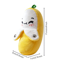 Banana Stuffed Toy with Touch Pads Soft Musical Stuffed Toy Toy Sensory