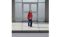 1:64 Scale Figurine Crossbody Bag Painted Miniature Figure