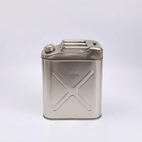 Petrol Container with Handle Vertical Jerrycan with Screw Cap Petrol Container Spout for Drivers, Vehicle Emergency