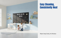 Magnetic Whiteboard Wall Sticker, Removable Blackboard for Kids, Erasable Drawing and Writing Board, Home Learning, Frameless