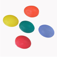 Silicone Egg-Shaped Grip Ball Stress Relief Hand Exerciser for Wrist Rehabilitation and Massage