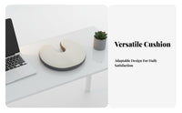 U-Shaped Viscoelastic Foam Pad Breathable Viscoelastic Foam Chair Pad U-Shaped Seat Pillow Ergonomic Design Coccyx Pad