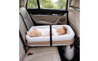 Inflatable Car Mattress Portable Car Air Bed Comfortable Back Seat Bed for Children, Young Children, Road Trips, Backseat