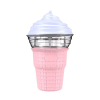Ice Cream Maker Compact Chilled Dessert Maker Countertop for Families