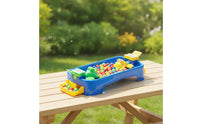 Spring-Loaded Frog Bean Game Interactive Jumping Frog Game Family Toy with Launcher Smooth for Children, Toddlers, Tabletop, Playroom, Classroom