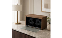 Automatic Watch Winder with LED Light 6-Slot Watch Winder Cabinet Silent Timepiece Low-Noise for Bedroom