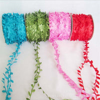Artificial Green Leaf Vine Garland for DIY Floral Arrangements and Crafts