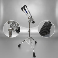 Snare Drum Stand Heavy-Duty Snare Drum Stand with Adjustable Height Portable for Stage, Rehearsal Room