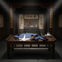 High Quality Material Kung Fu Suit Dynamic Posing 1:6 Scale Doll Clothes Long-Lasting Stitching Kung Fu Robe Easy to Dress for Collectors, Hobbyists