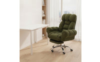 Adjustable Reclining Office Chair Ergonomic Computer Chair High-Back Washable for Professionals
