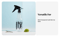 Stylist Water Spray Bottle Multipurpose Stylist Spray Bottle Fine Spray Dispenser Multi-Use Plastic Hair Mister Easy