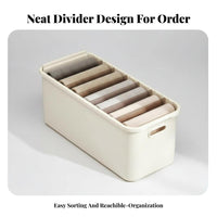 Clothing Divider Box Space Saving Closet Organizer Large Capacity for Dorm Room