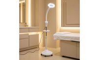 Salon Lamp with Tray Dimmable Lash Light with Stand Mobile Lash Light for Permanent Makeup Artists