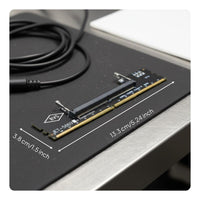 Laptop to Desktop Memory Adapter Easy Testing Memory Riser Card Stable Connection for Hardware Enthusiasts