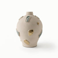 Ceramic Vase Textured Decorative Vase Abstract Display Ornament for Interior Designers, Living Room
