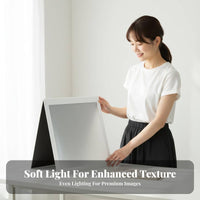 Foldable Light Softener Lightweight Foldable Light Softener Board Quick Setup Foldable Photo Reflector for Product Photographers