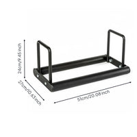Fitness Disc Storage Stand Space-Saving Plate Rack Powder-Coated Finish Fitness Equipment for Garage