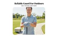 Breathable Sun Protection Golf Glove Lightweight Protection Fingerless Glove Quick Drying Golf Hand Sunshade High Elasticity for Golfers, Outdoor Enthusiasts, Golfing, Outdoors, Driving, Cycling
