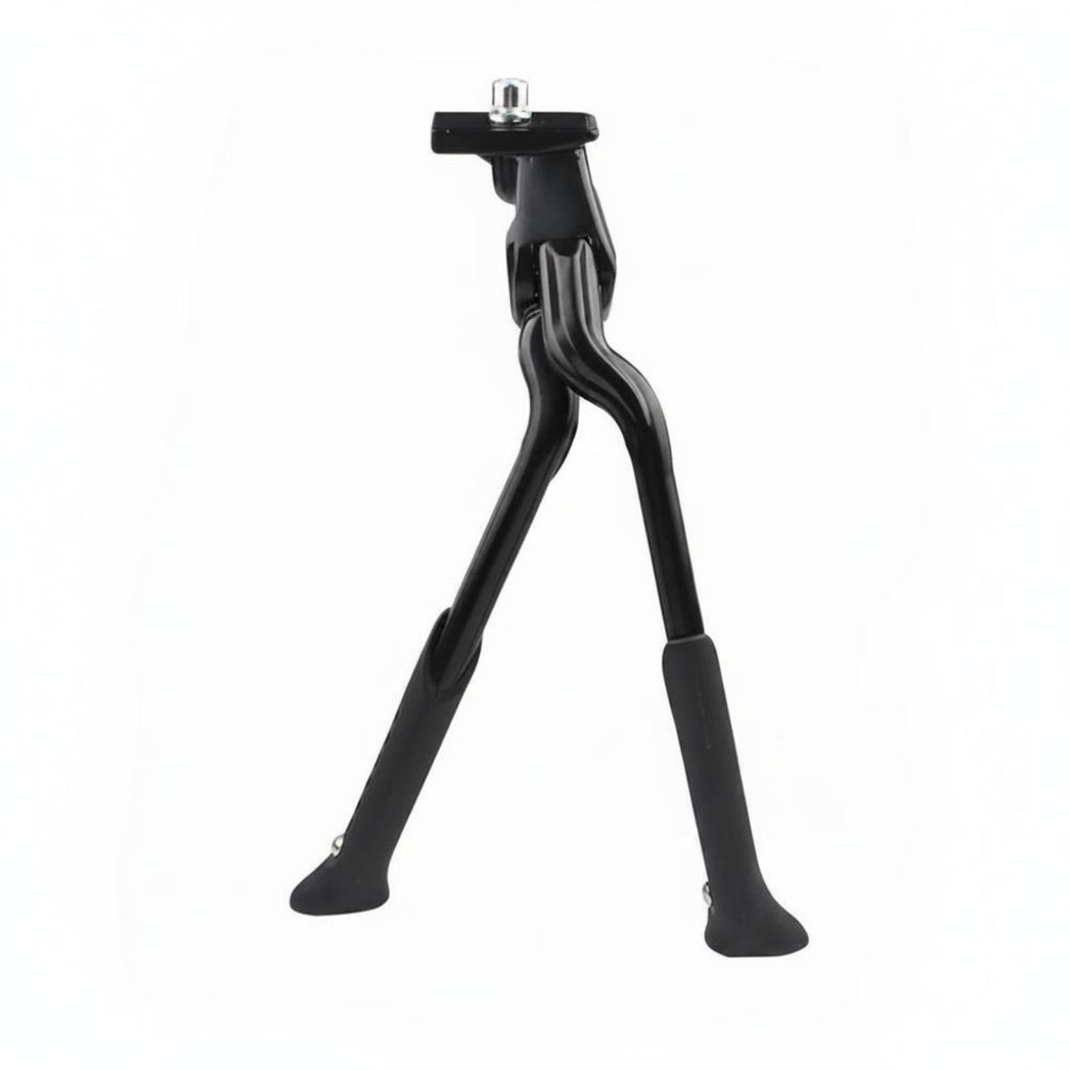 Folding Design Adjustable Aluminum Cycle Kickstand Stable Parking Support Center Mount Bike Stand Non-Slip Sole for Commuting