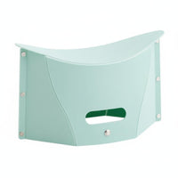 Foldable Plastic Collapsible Stool Compact Storage Collapsible Stool Easy to Carry Lightweight Folding Seat Long-Lasting Material for Travelers, Campers, Fishermen, Picnic, Camping, Fishing, Beach