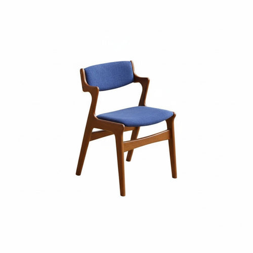 Nordic design Upholstered Wooden Leg Chair Retro Design Highrear Woven Chair sturdy Wood Frame Home Seating for Interior Decorators, Homeowners, Restaurant Owners, Dining Room, Kitchen, Bedroom