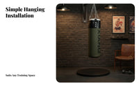 Easy to Fill Hanging striking bag sturdyDuty Unfilled Hanging bag Stress Relief martial Training Tool for Athletes, Beginners, Professionals, Dojo, Gym, Strength Building