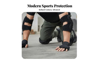 Knee and Elbow Pads Set Wear Resistant Padded Knee Pads Padded Elbow Sleeve for Dancers