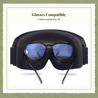 Magnetic Ski Goggles, Polarized, Anti-Fog, Adjustable, Youth