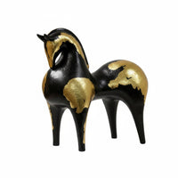Tang Horse Sculpture Modern Minimalist Abstract Horse Statue Resin Material Home Decoration for Entryway
