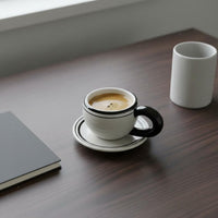 Classic Cup Set 200 Ml Bone China Cup and Saucer Decorative Tableware for Home