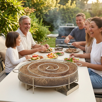 Stainless Steel Smoker Box for BBQ Grills - Cold/Hot Smoking Wood Chips & Charcoal
