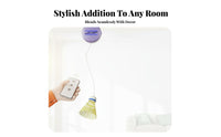 Strong Resilience Single Player Badminton Practice Device Easy Installation Automatic Rebound Badminton Practice Device High Rebound Sports Equipment Long-Lasting for Children, Beginners, Indoor, Home