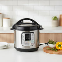 Electric Pressure Pot 6L Multi-Function Cooker 1000W Steamer for Home Cooks, Families, Kitchen, Countertop