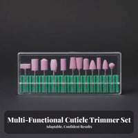 Professional Grade Nail Drill Bit Set Precision Crafted Crystal Nail Bits Long-Lasting for Manicurists, DIY Enthusiasts, Spa, Pedicure