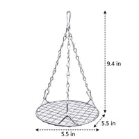 Hammock for Birds with Cushion Pad, Stainless Avian Cage Hammock and Swing Toy, Large Bird Perch Hanging for African Grey and Cockatiels
