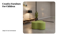 connecting segment Piece Stool Combination children's Furniture Colorful Reception Seating for Guests, Homeowners, Kindergarten, Playroom, Lobby