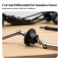 2 Pieces CVD Differential Assembly Heavy Duty 1/10 Scale Truck Axle Set