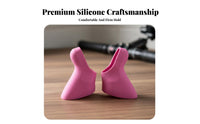2 Pieces Silicone Gear Selector Hood Cover Soft & Comfortable Cycle Bike Brake Hoods Silicone Gear Selector Sleeves Flexible And